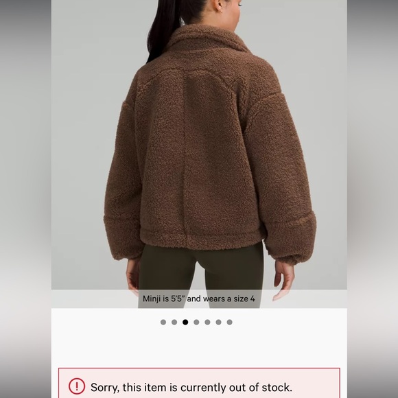 Lululemon fleece zip up - Picture 2 of 7